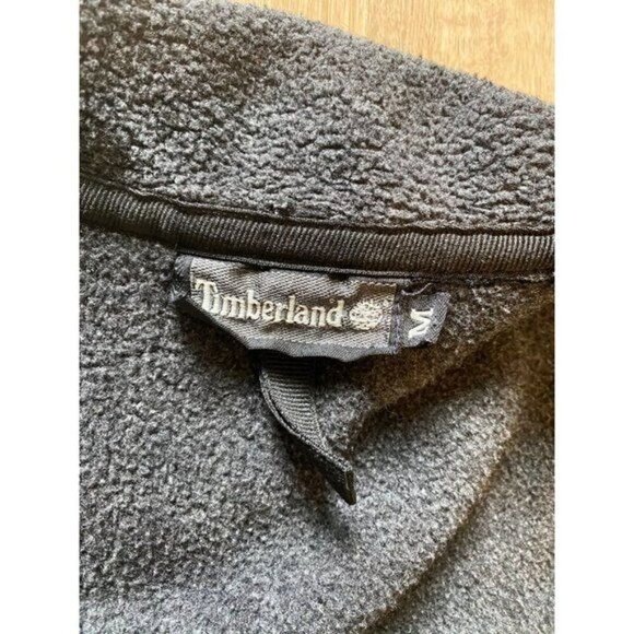 Timberland Active Comfort Lined Full Zip Jacket Mens Medium Blue Pockets - Picture 9 of 10